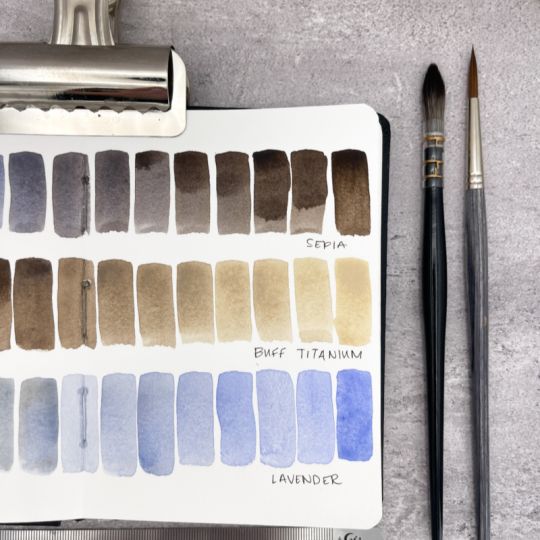 Set Architecture 3 tubes 5 ml aquarelle extra-fine Daniel Smith