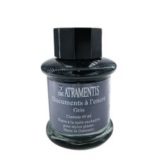 Gris - Encre documentaire pour stylo-plume 45 ml De Atramentis