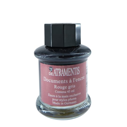 Rouge gris - Encre documentaire pour stylo-plume 45 ml De Atramentis