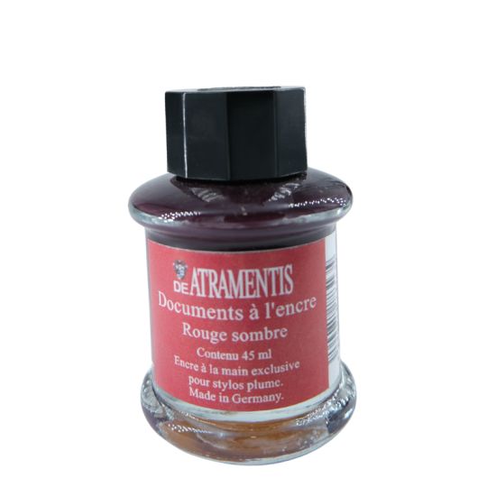 Rouge sombre - Encre documentaire pour stylo-plume 45 ml De Atramentis