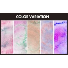 Coffret teintes granuleuses 5 godets japonais aquarelle Gansai Tambi Kuretake