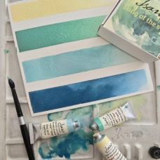 Coffret Song of the sea 4 tubes 7ml aquarelle extra-fine Isaro