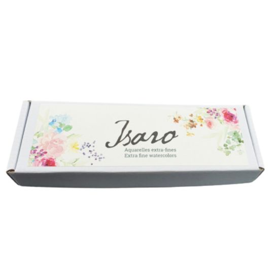 Coffret 11 tubes 7ml aquarelle extra-fine Isaro