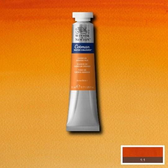 Nuance de cadmium orange - Aquarelle tube 8 ml Cotman