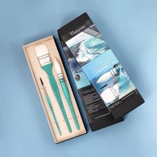Kit Felice Feltracco de 3 pinceaux  Acquamarina Tintoretto