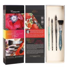 Kit Janet Pulcho de 4 pinceaux  Tintoretto