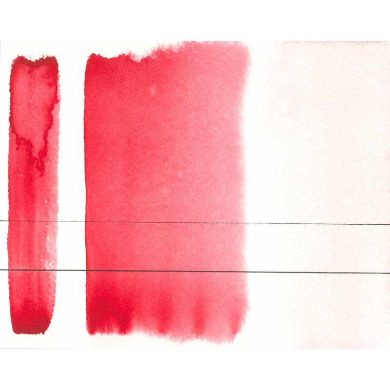 Vermillon de pérylène - Aquarelle Aquarius ½ godet Roman Szmal
