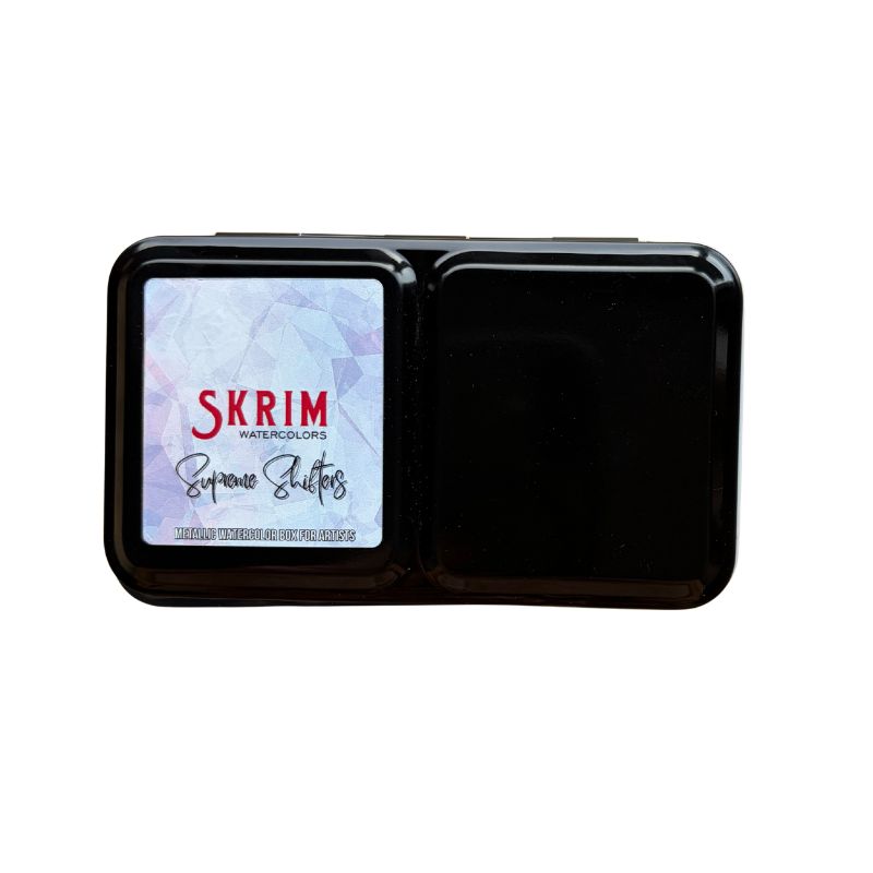 Coffret Supreme Shifters 8 ½godets aquarelles scintillantes Skrim