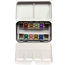 Coffret Supreme Shifters 8 ½  godets aquarelles scintillantes Skrim