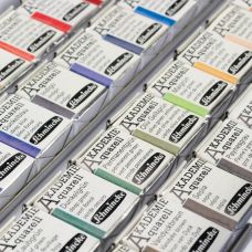 Boîte métal 40  ½  godets  Akademie Aquarell Schmincke