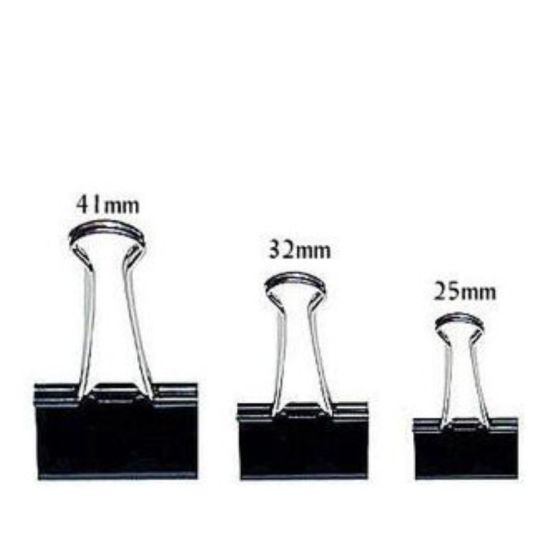 Pince métallique 32 mm en boîte de 12 Koh-I-Noor
