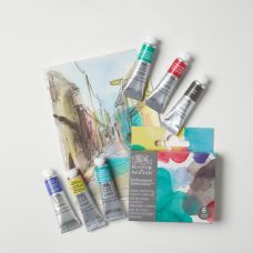 Coffret Urban Sketching  6 tubes 5ml aquarelle en carton Winsor & Newton