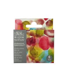 Coffret Couleurs Médiatives 6 tubes 5ml aquarelle en carton Winsor & Newton