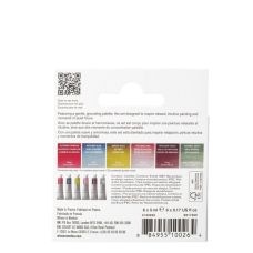 Coffret Couleurs Médiatives 6 tubes 5ml aquarelle en carton Winsor & Newton