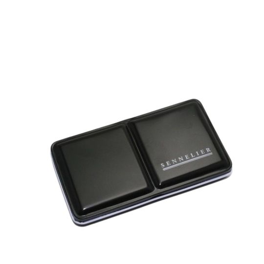 Boîte métal vide Sennelier de poche  pour 12  ½ godets