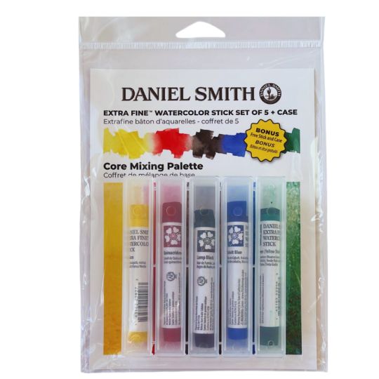 Set Mélange de base 5 sticks aquarelle avec étui Daniel Smith