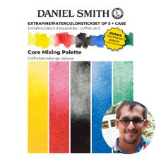 Set Mélange de base 5 sticks aquarelle avec étui Daniel Smith