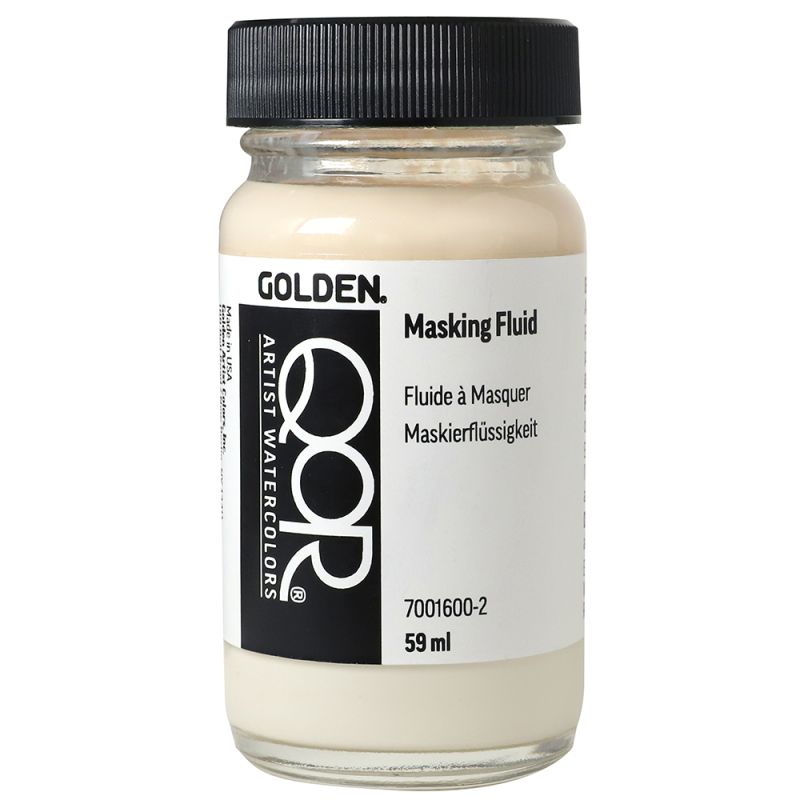 Fluide à masquer pour aquarelle 59ml Golden QoR