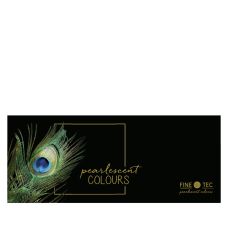Coffret 12 godets clipsables aquarelle nacrée Finetec