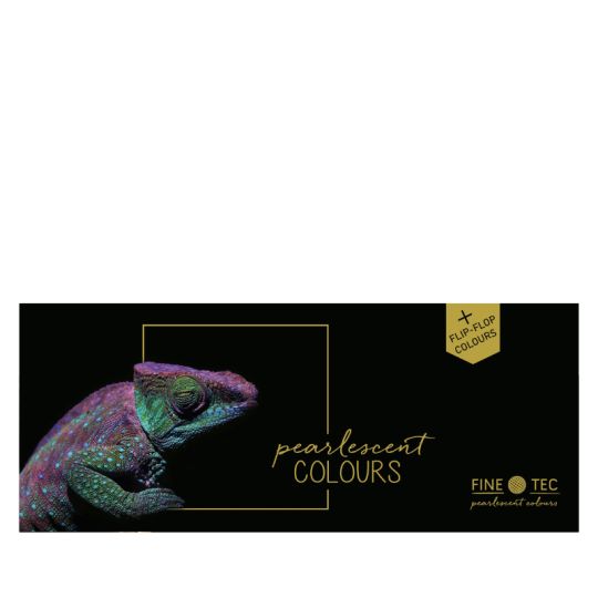 Coffret Colourful 24 godets clipsables aquarelle nacrée Finetec