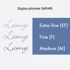 Stylo-plume Safari transparent Fine Lamy