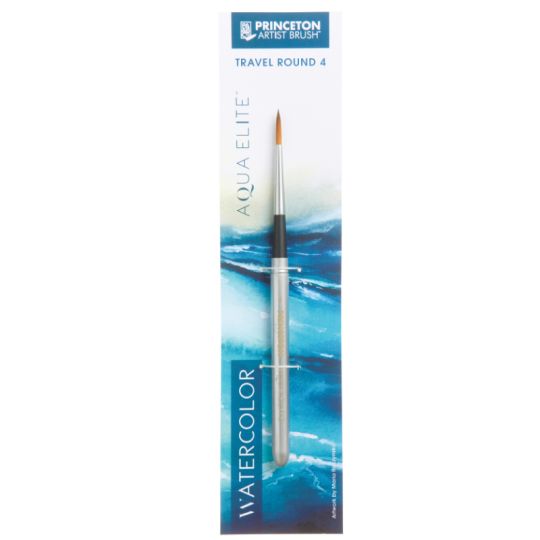 Pinceau de voyage rond Aqua Elite 4850TR Princeton n°4