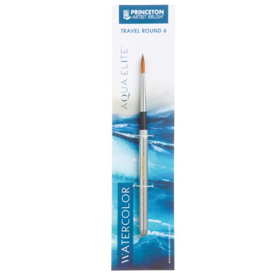 Pinceau de voyage rond Aqua Elite 4850TR Princeton n°6