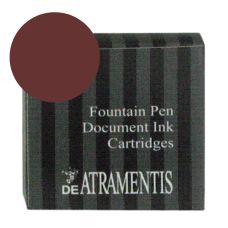 Paquet de 5 cartouches d'encre Brun De Atramentis