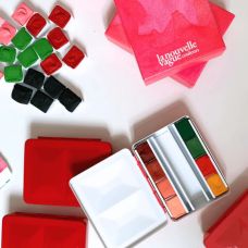 Palette de l'été 8 ½ godets aquarelles La nouvelle vague
