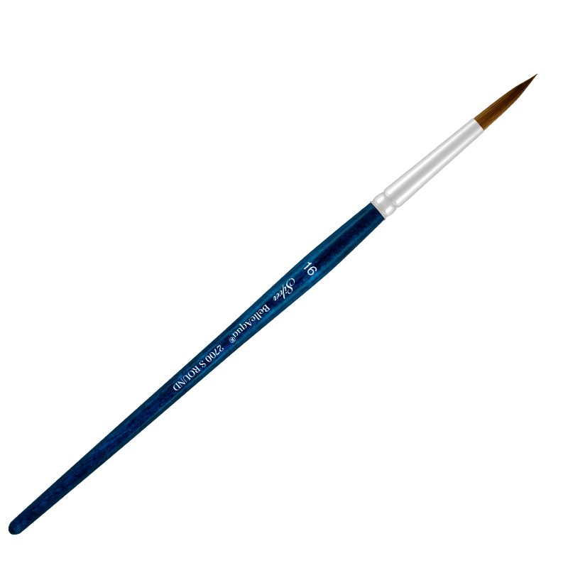 Pinceau aquarelle rond BelleAqua série 2700S Silver n°10