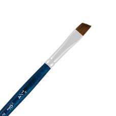 Pinceau aquarelle biseauté BelleAqua série 2706S Silver n°3/8