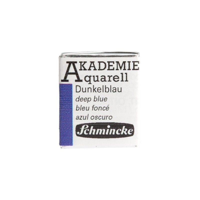 Bleu foncé - 1/2 Godet Schmincke Akademie