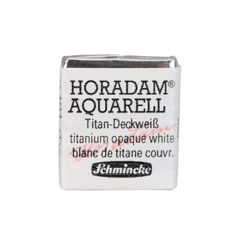 Blanc de titane couvrant - 1/2 Godet Schmincke Horadam