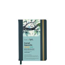 Carnet Aquarelle 100% coton B5 300g 44 pages grain fin Etchr x Jenny Illustrations