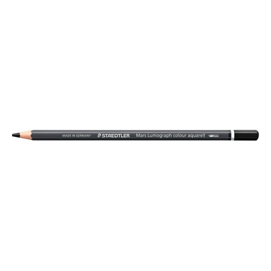 Noir - Crayon aquarellable Staedtler Artist Mars Lumograph