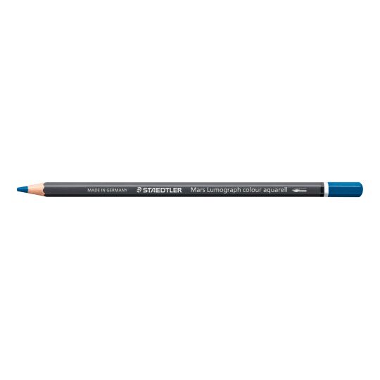 Bleu pétrole - Crayon aquarellable Staedtler Artist Mars Lumograph