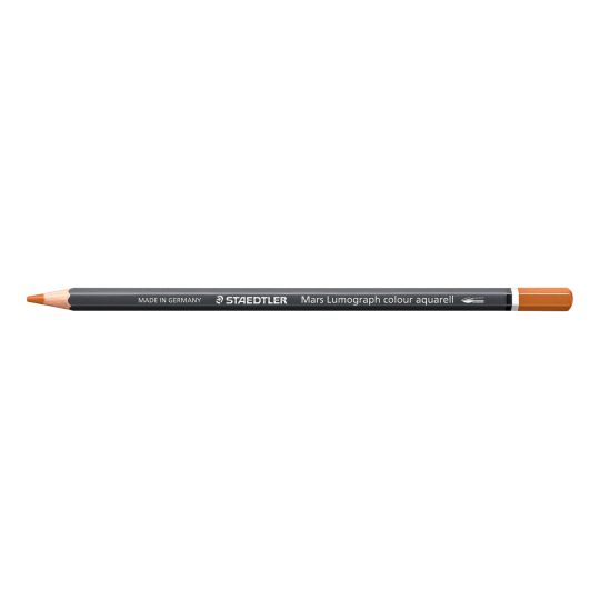 Terre de Sienne - Crayon aquarellable Staedtler Artist Mars Lumograph