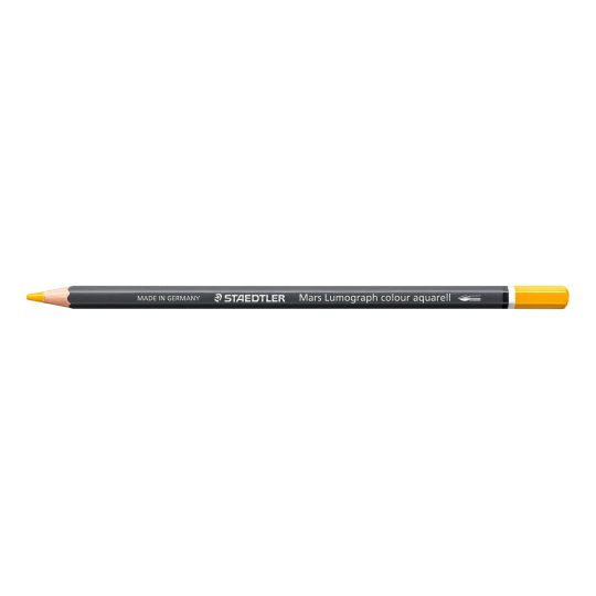 Jaune orangé - Crayon aquarellable Staedtler Artist Mars Lumograph
