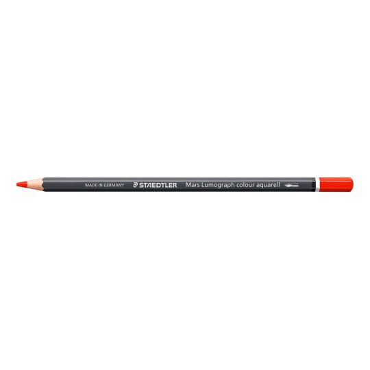Rouge orangé - Crayon aquarellable Staedtler Artist Mars Lumograph