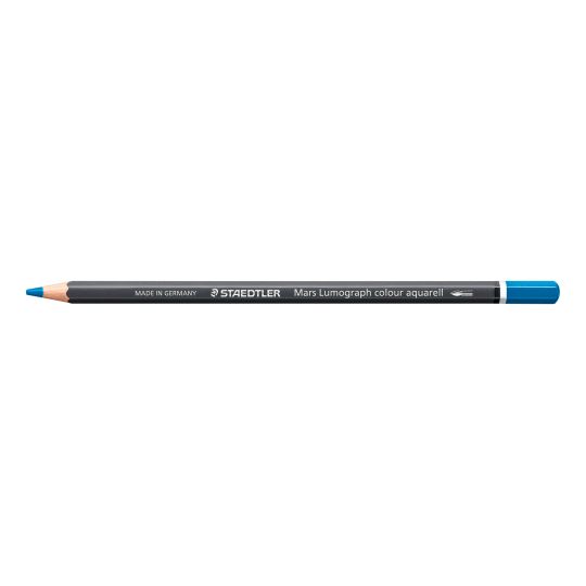 Turquoise - Crayon aquarellable Staedtler Artist Mars Lumograph