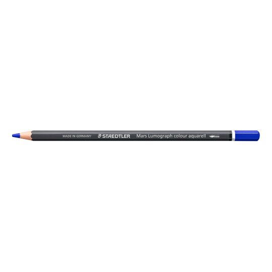 Bleu outremer - Crayon aquarellable Staedtler Artist Mars Lumograph
