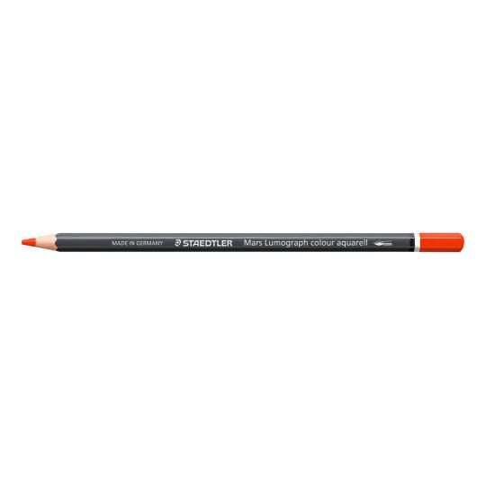 Orange chaud - Crayon aquarellable Staedtler Artist Mars Lumograph