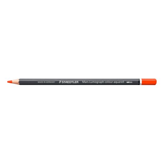 Orange rouge foncé - Crayon aquarellable Staedtler Artist Mars Lumograph