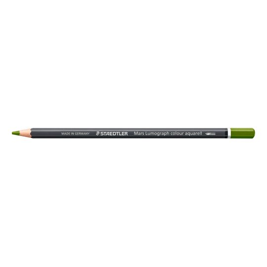 Vert olive - Crayon aquarellable Staedtler Artist Mars Lumograph