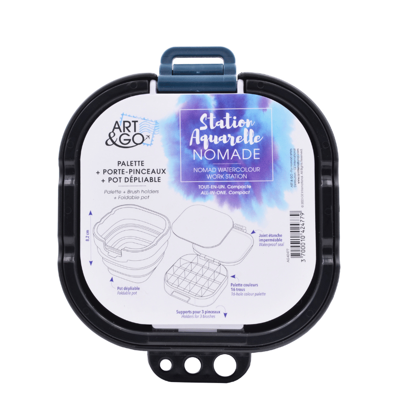 Station aquarelle nomade 🎁OFFERT 🎁 Art&Go