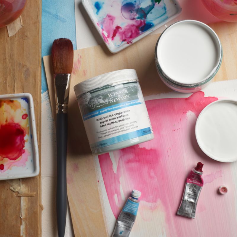 Apprêt multi-surfaces pour aquarelle blanc 250 ml Winsor & Newton