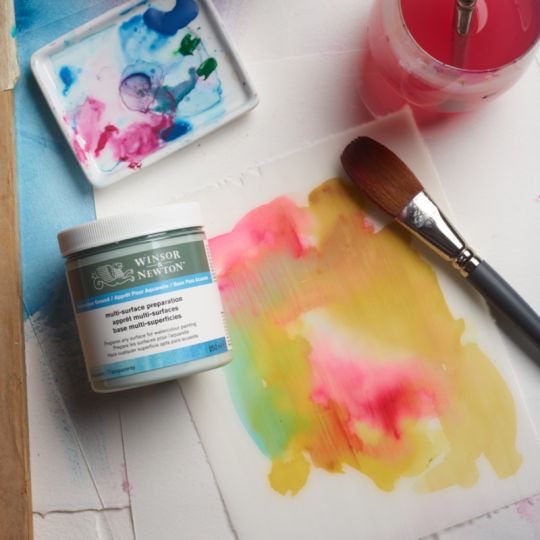 Apprêt multi-surfaces pour aquarelle transparent 250 ml Winsor & Newton