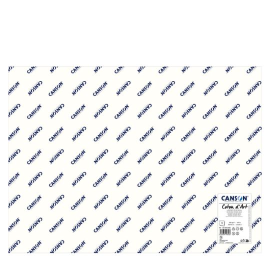 Feuilles Coton d'Art 56x76 300g 10 f grain fin