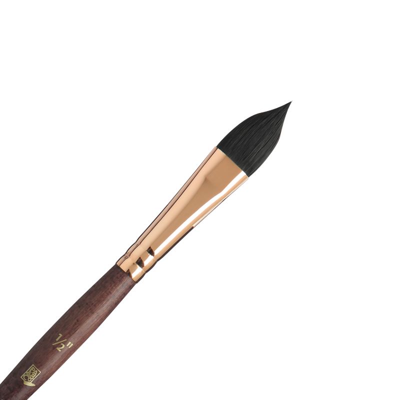 Pinceau amande petit gris synthétique Princeton Neptune ½ ''