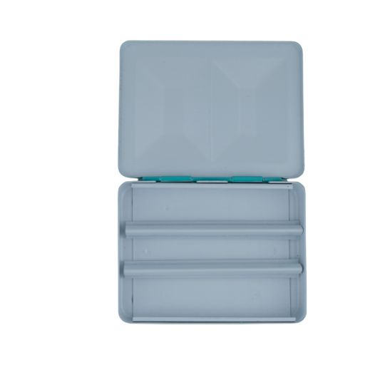 Coffret aquarelle vide de voyage turquoise en métal laqué 8 ½ godets Fome